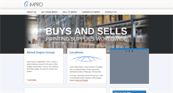 Desktop Screenshot of improgroup.com